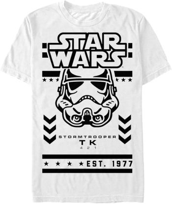 Futuristic Space Soldier Helmet Graphic T-Shirt-Yellow-XS